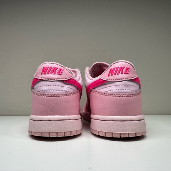 EUC | Nike | Dunk Low | Triple Pink | Girls 3Y US - Picture 6 of 12
